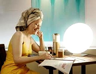 Building a short time under a bright light can be very beneficial for improving your mood and well being