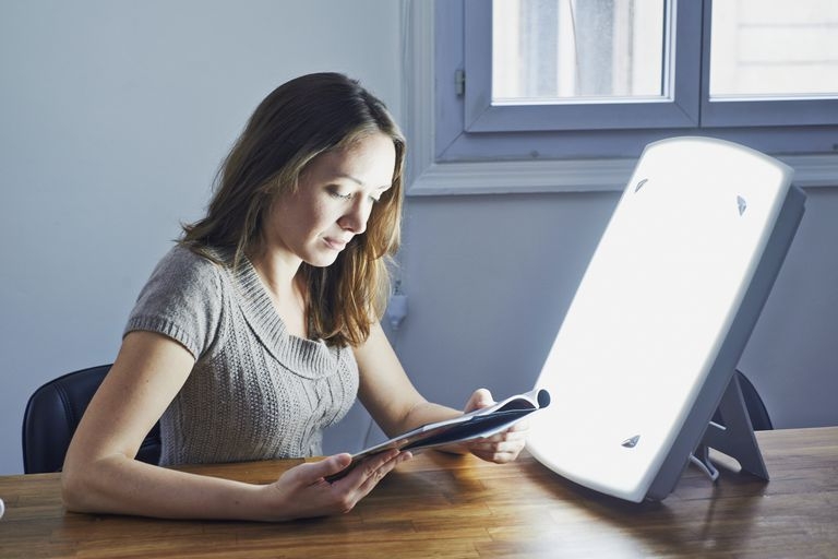 Reading under very bright lights can be an effective treatment