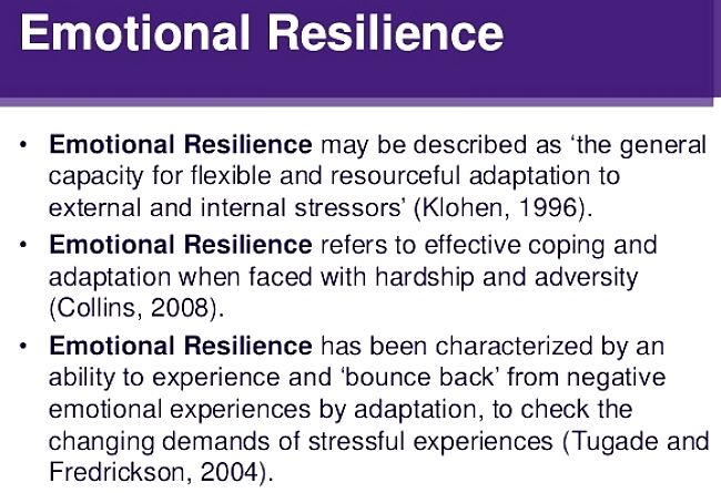 What is Emotional Resilience