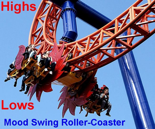 Mood Swings can be a Roller-Coaster Ride unless you take control 