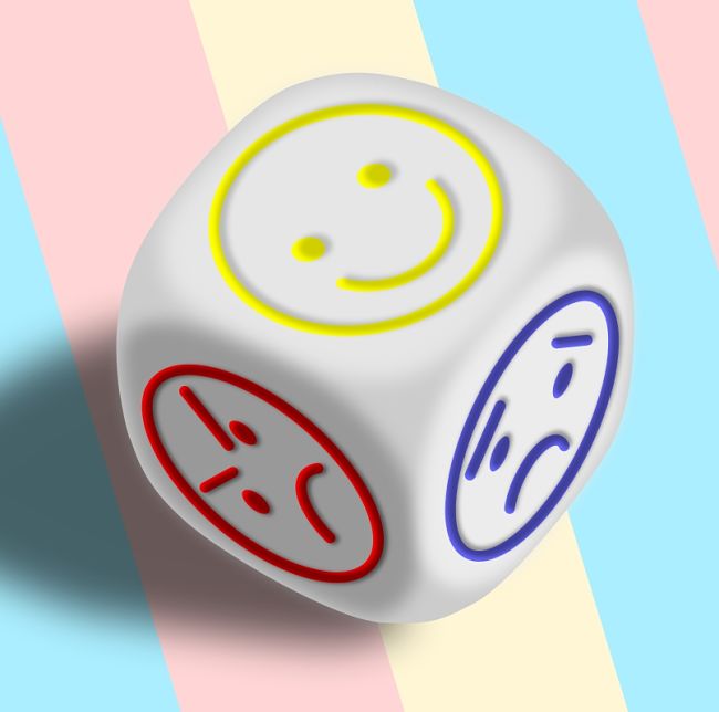 Mood Dice - Which one is it to be Today - toss and see what pops up