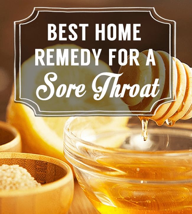 Best home remedies for sore throats