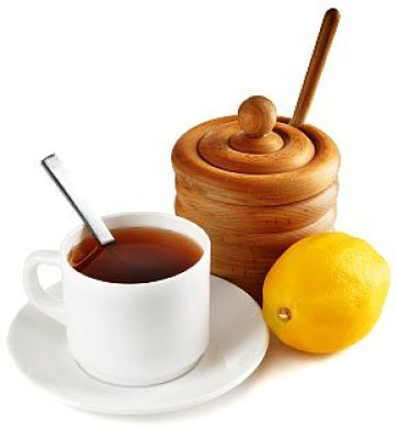 Warm drinks with honey and herbs can provide a simple relief